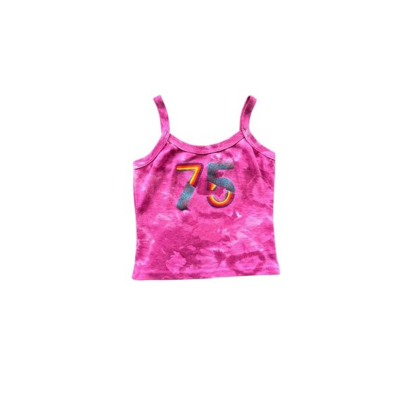 Y2K 75 Graphic Baby Cami Tank size Small - Picture 4 of 10